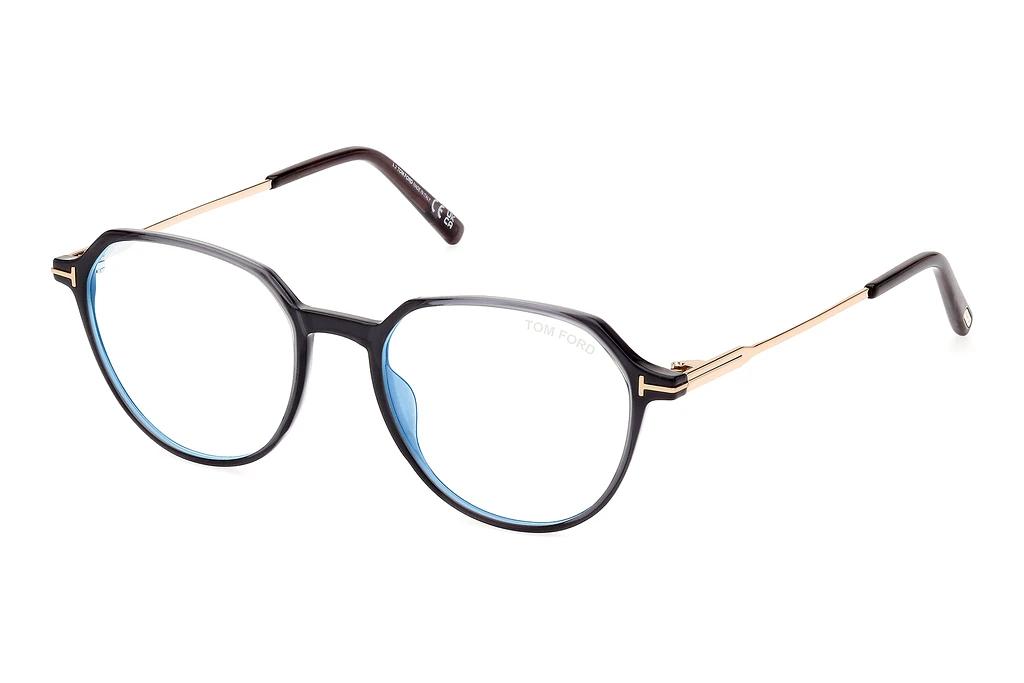 Tom Ford   FT5875-B 020 Glänzend Grau