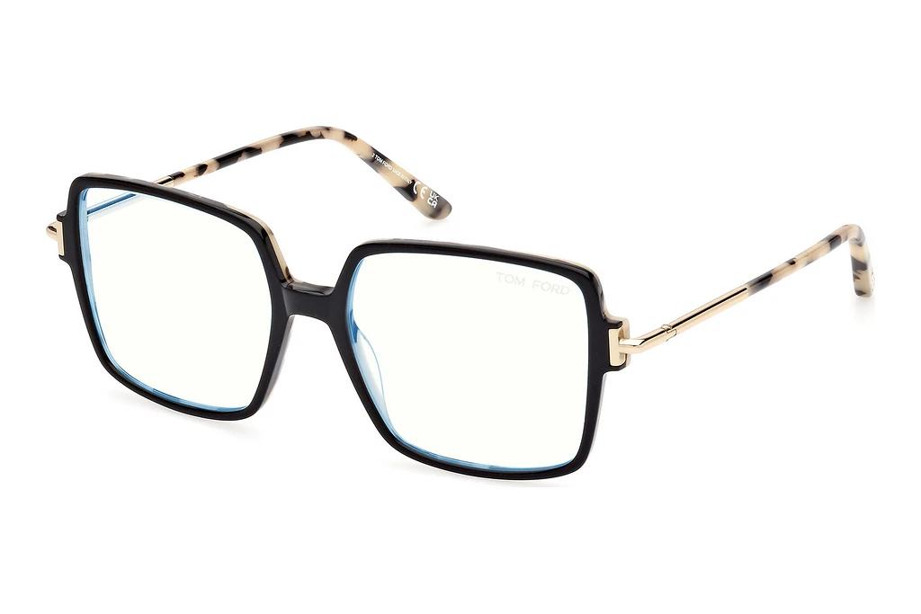 Tom Ford   FT5915-B 005 Schwarz/Einfarbig