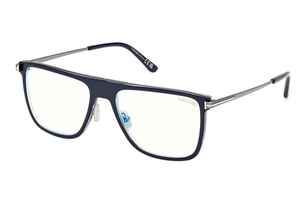 Tom Ford   FT5944-B 092 Blau/Einfarbig