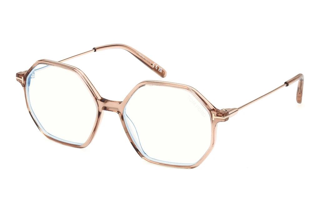 Tom Ford   FT5952-B 045 Glänzend Hellbraun