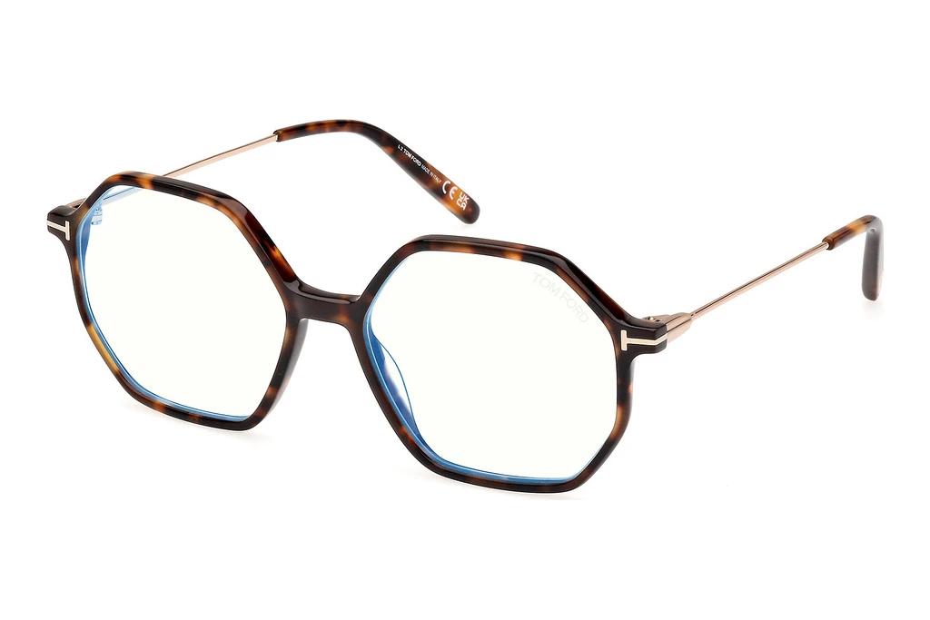 Tom Ford   FT5952-B 052 Dunkel Havanna