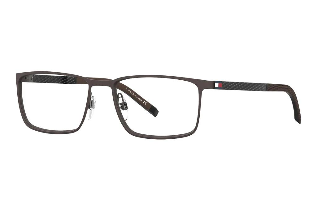 Tommy Hilfiger   TH 1918 4IN MATTE BROWN