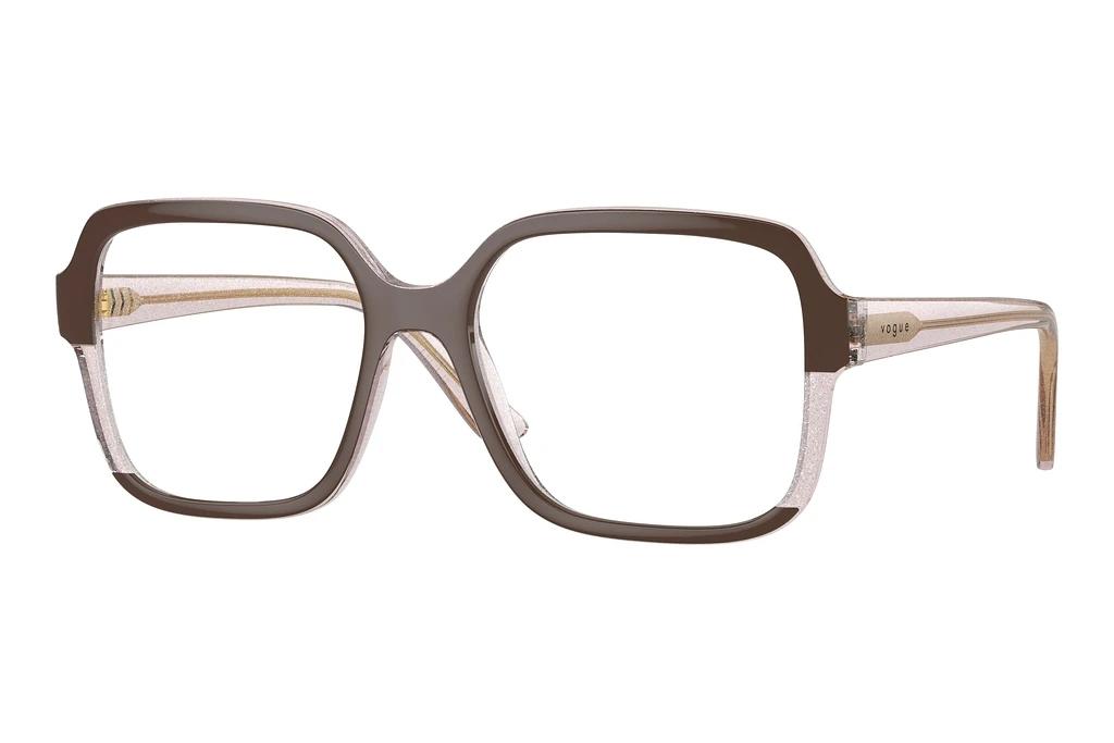 Vogue Eyewear   VO5555 3136 Brown/Transparent Rose Glitter