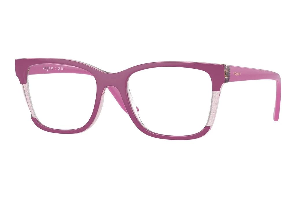 Vogue Eyewear   VO5556 3142 Fuchsia/Transparent Pink Glitter