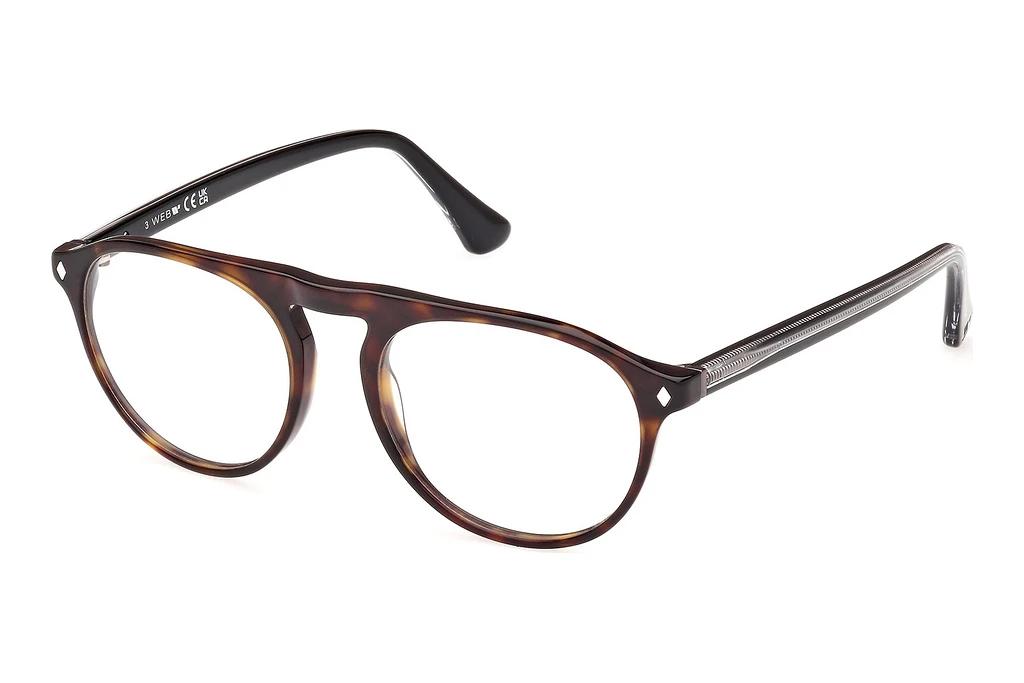 Web Eyewear   WE5429 055 Dunkel Havanna