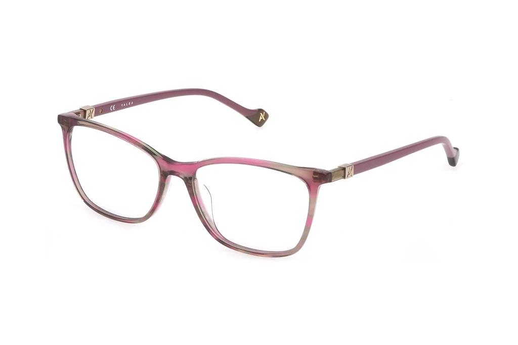 YALEA   VYA020 06L9 SHINY STRIPED FUXIA