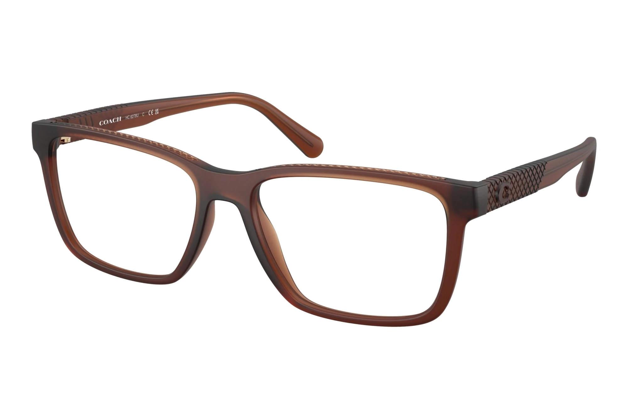 Coach   HC6278U 5911 Matte Transparent Brown