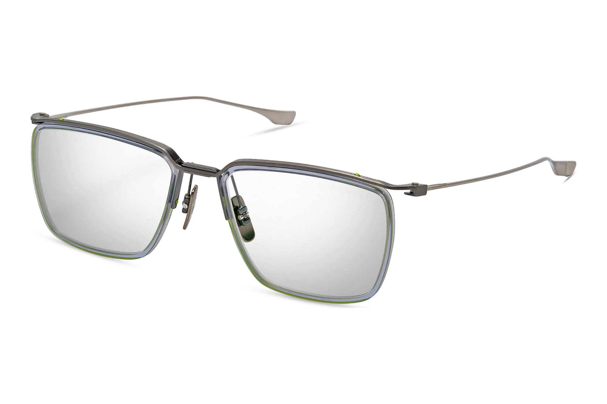 DITA   DTX-106 09 ICE BLUE - BRUSHED ANTIQUE SILVER - BRUSH SILVER