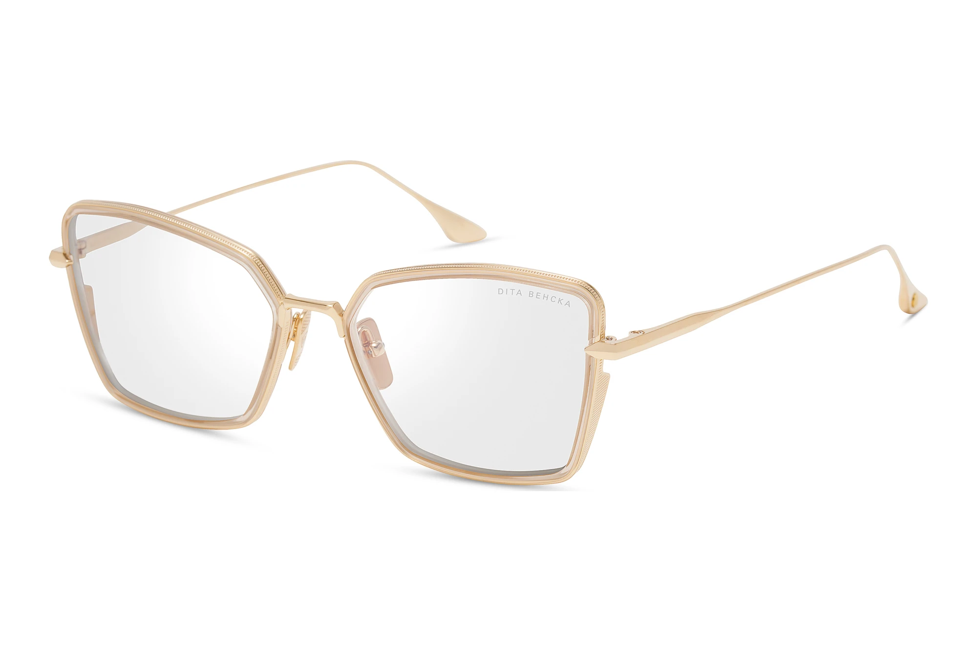 DITA   DTX-196 02A WHITE GOLD - KHAKI CRYSTAL