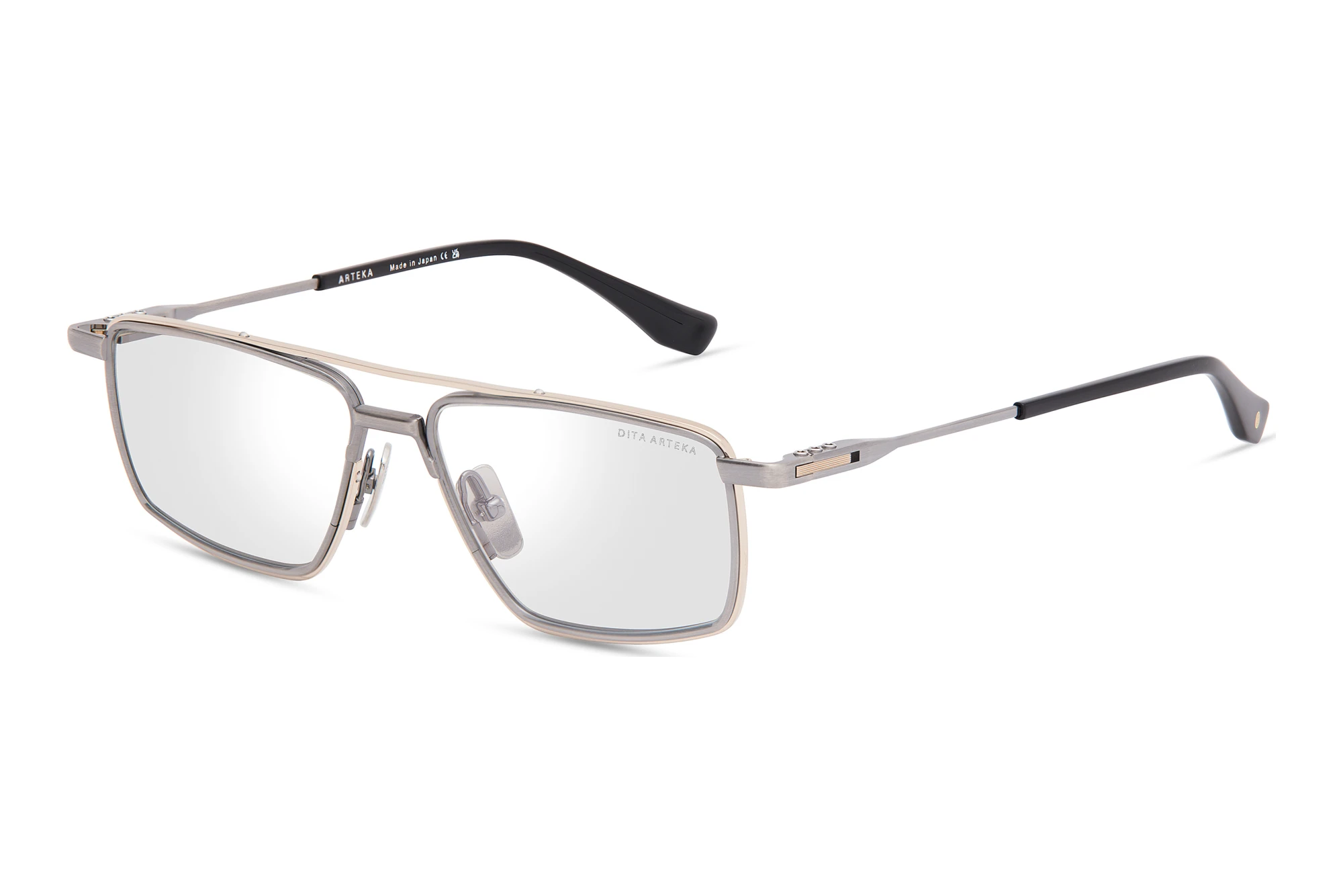 DITA   DTX-199 02A WHITE GOLD - ANTIQUE SILVER