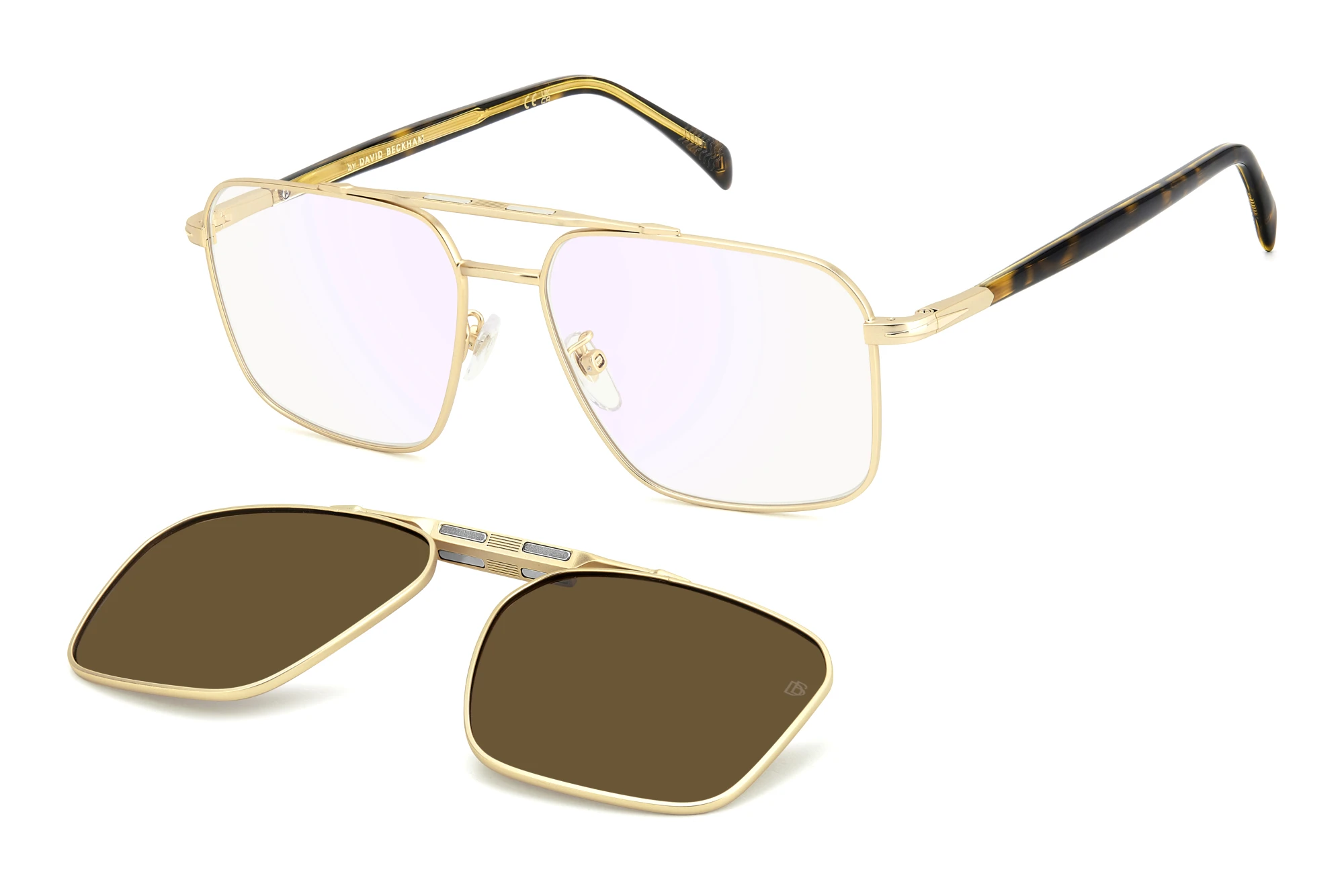 David Beckham   DB 1187/G/C 8SO MATTE GOLD HAVANA