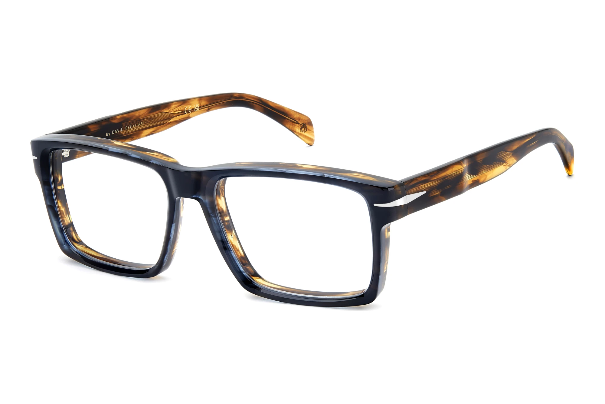 David Beckham   DB 7168 0IU STRIPED BLUE BROWN