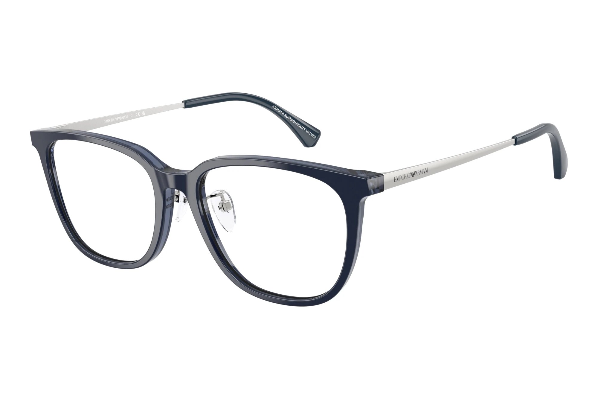 Emporio Armani   EA3284D 6256 Shiny Blue/Transparent Blue