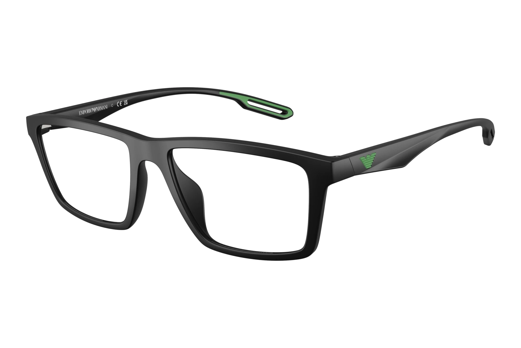 Emporio Armani   EA4189V 5001 Matte Black/Green