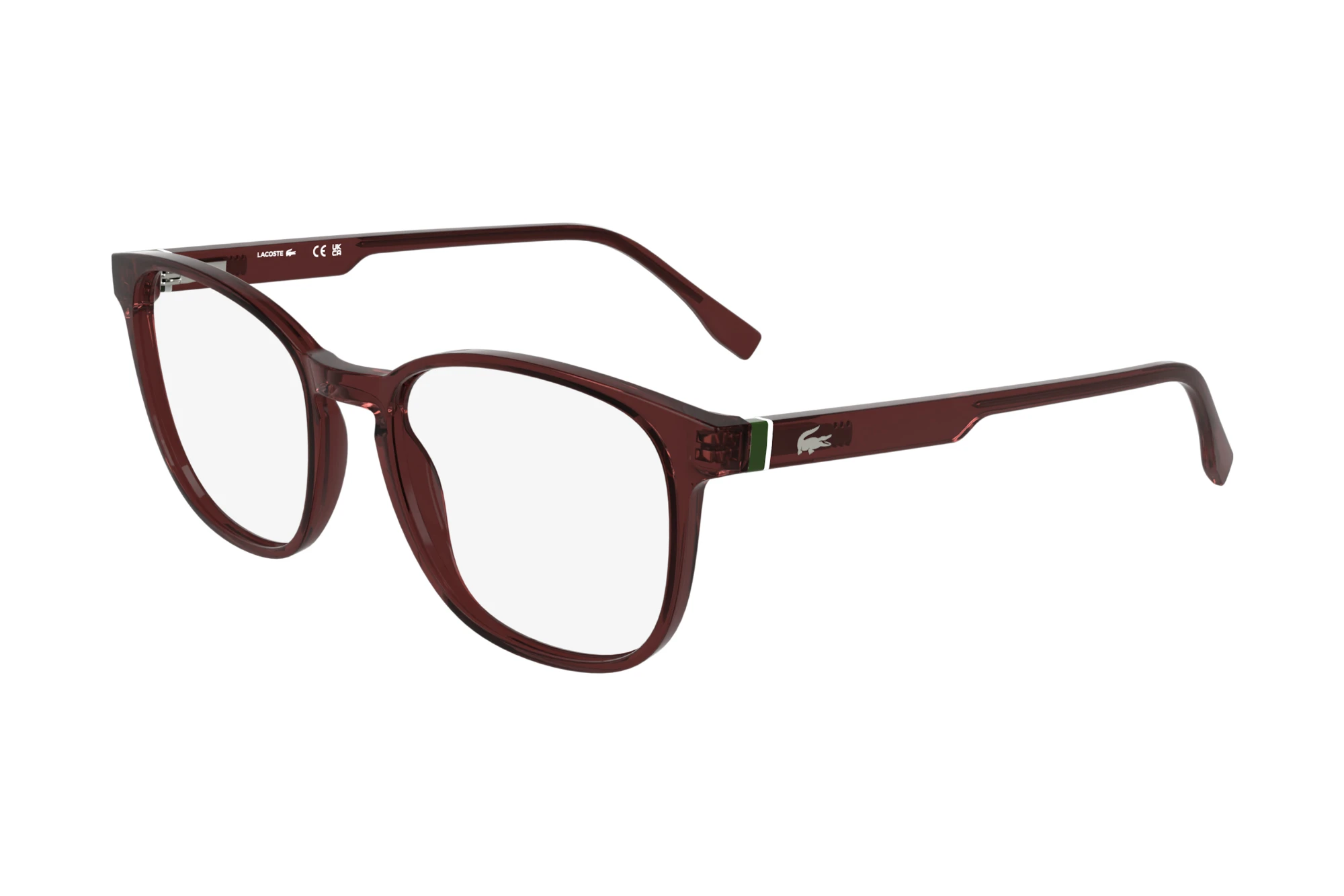 Lacoste   L2975 N 601 TRANSPARENT BURGUNDY