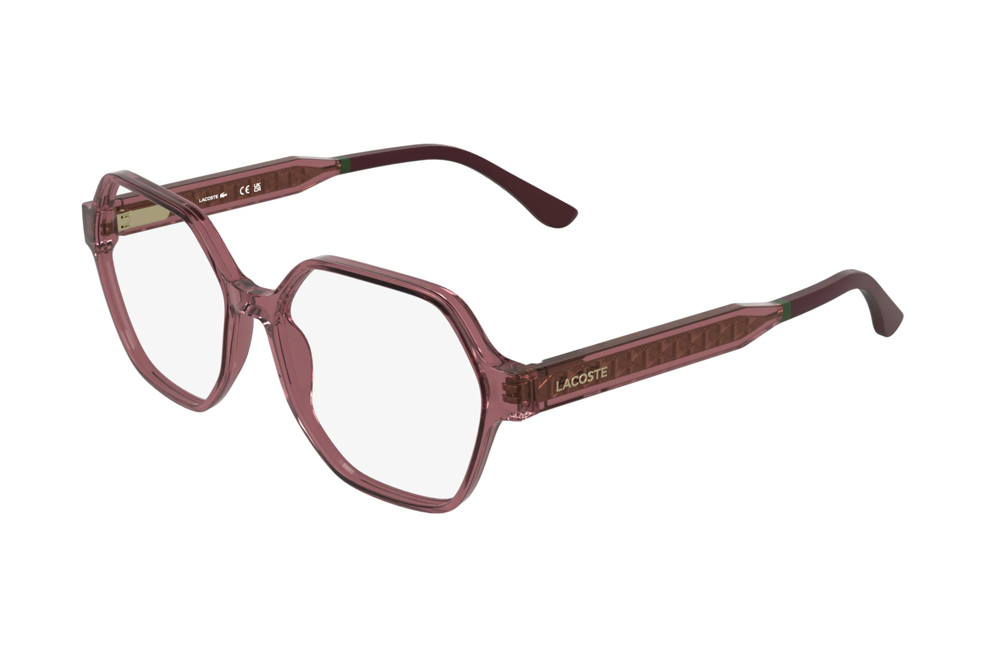 Lacoste   L4000 601 TRANSPARENT BURGUNDY