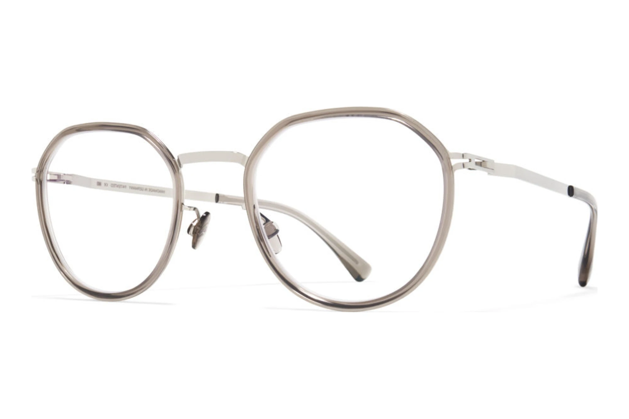 MYKITA   JUSTUS 766 A74-Shiny Silver/Clear Ash