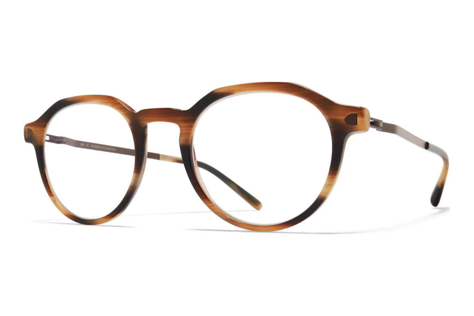 MYKITA   SAGA 792 C175-Striped Brown/Mocca