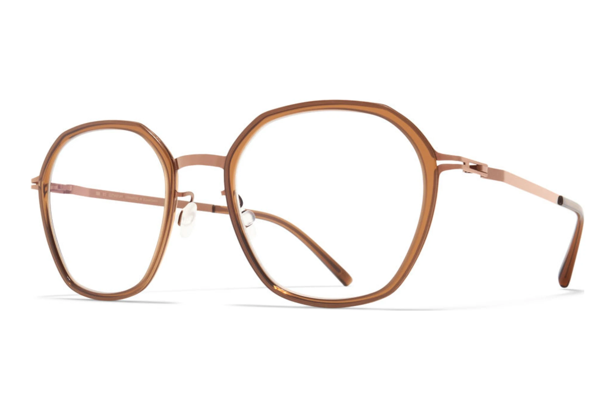 MYKITA   SUVI RX 830 A40-Shiny Copper/Topaz