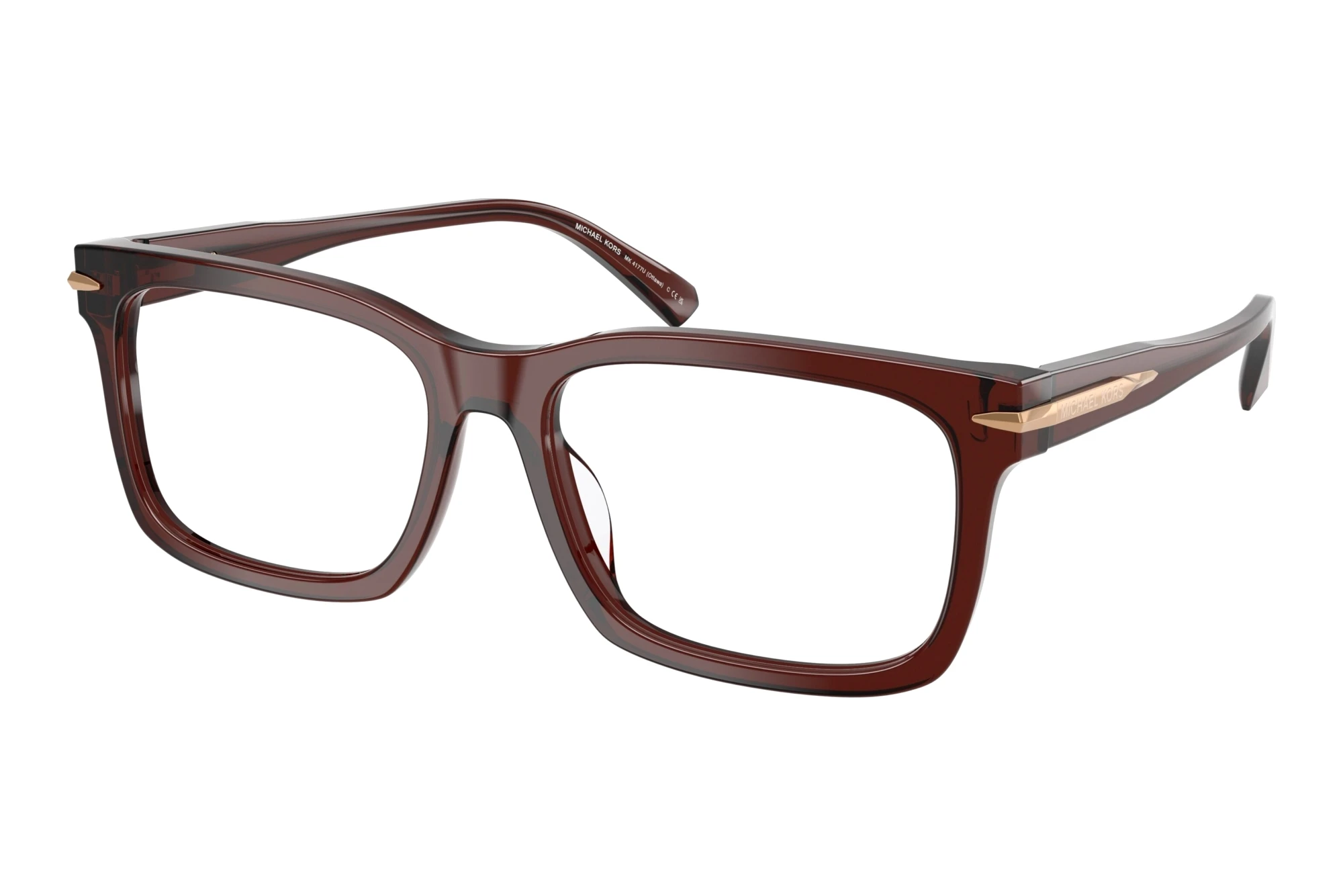 Michael Kors   MK4177U 3401 Brown Transparent