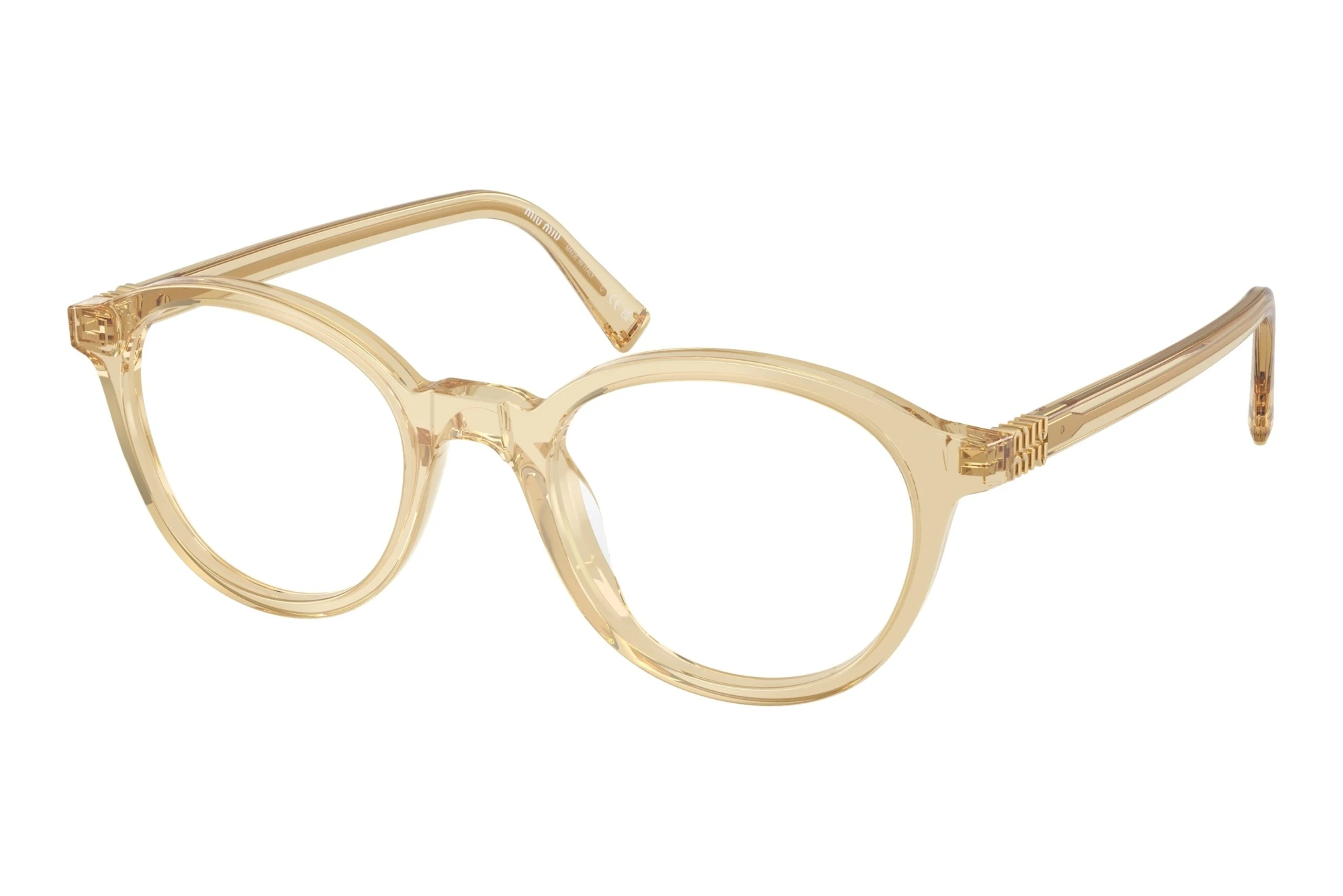 Miu Miu   MU 02WV 11T1O1 Transparent Beige