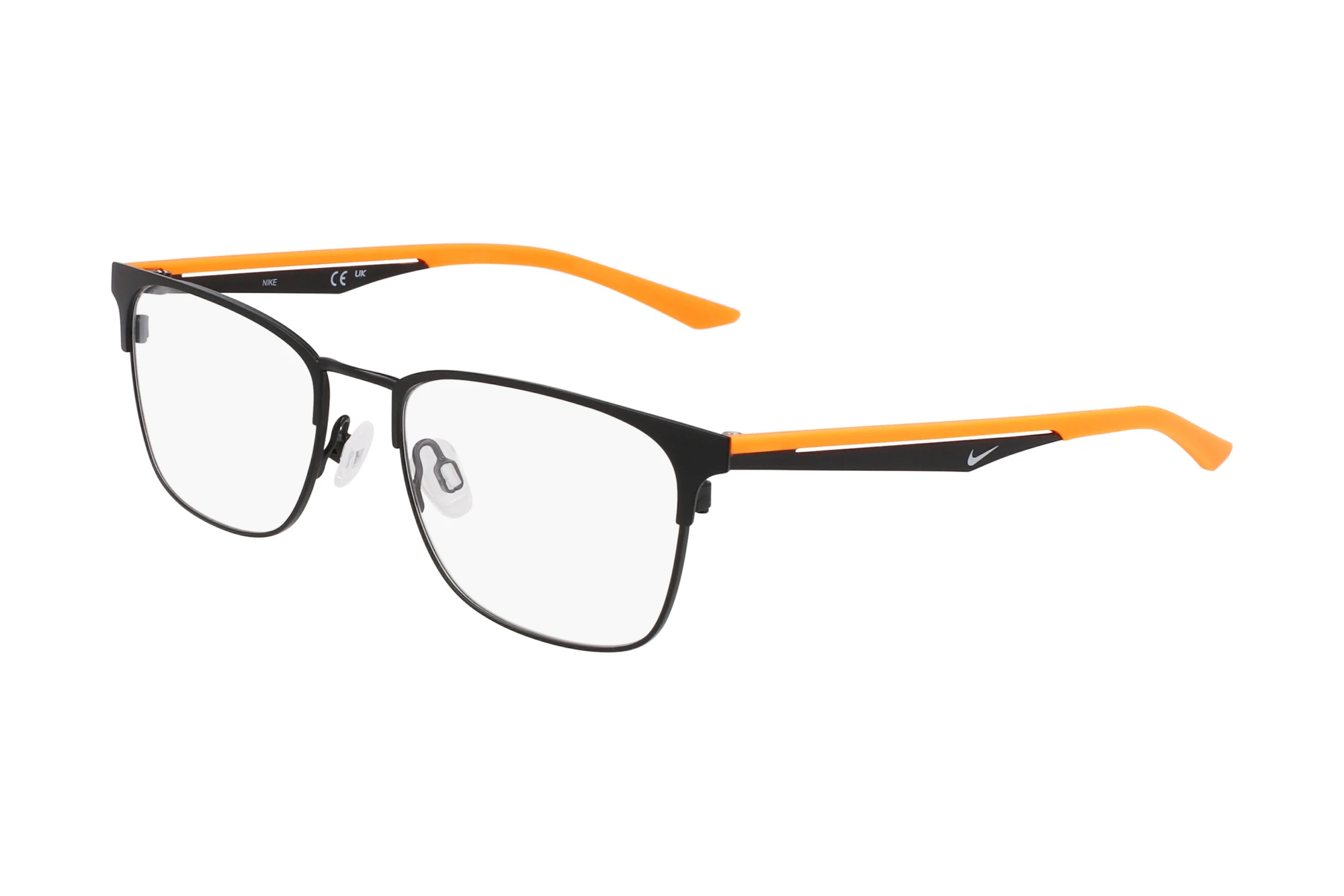 Nike   NIKE 4644 N 008 MATTE BLACK/TOTAL ORANGE