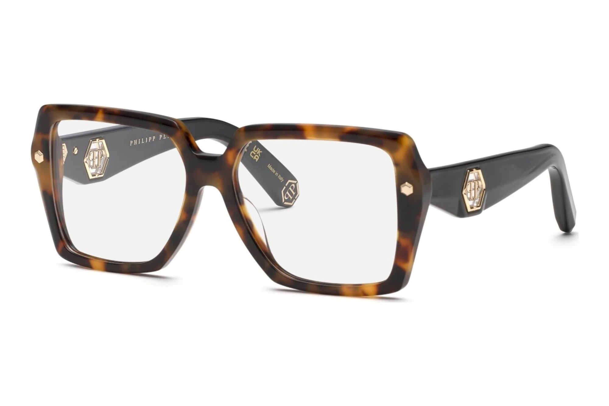 Philipp Plein   VPP192 0779 SHINY YELLOW HAVANA