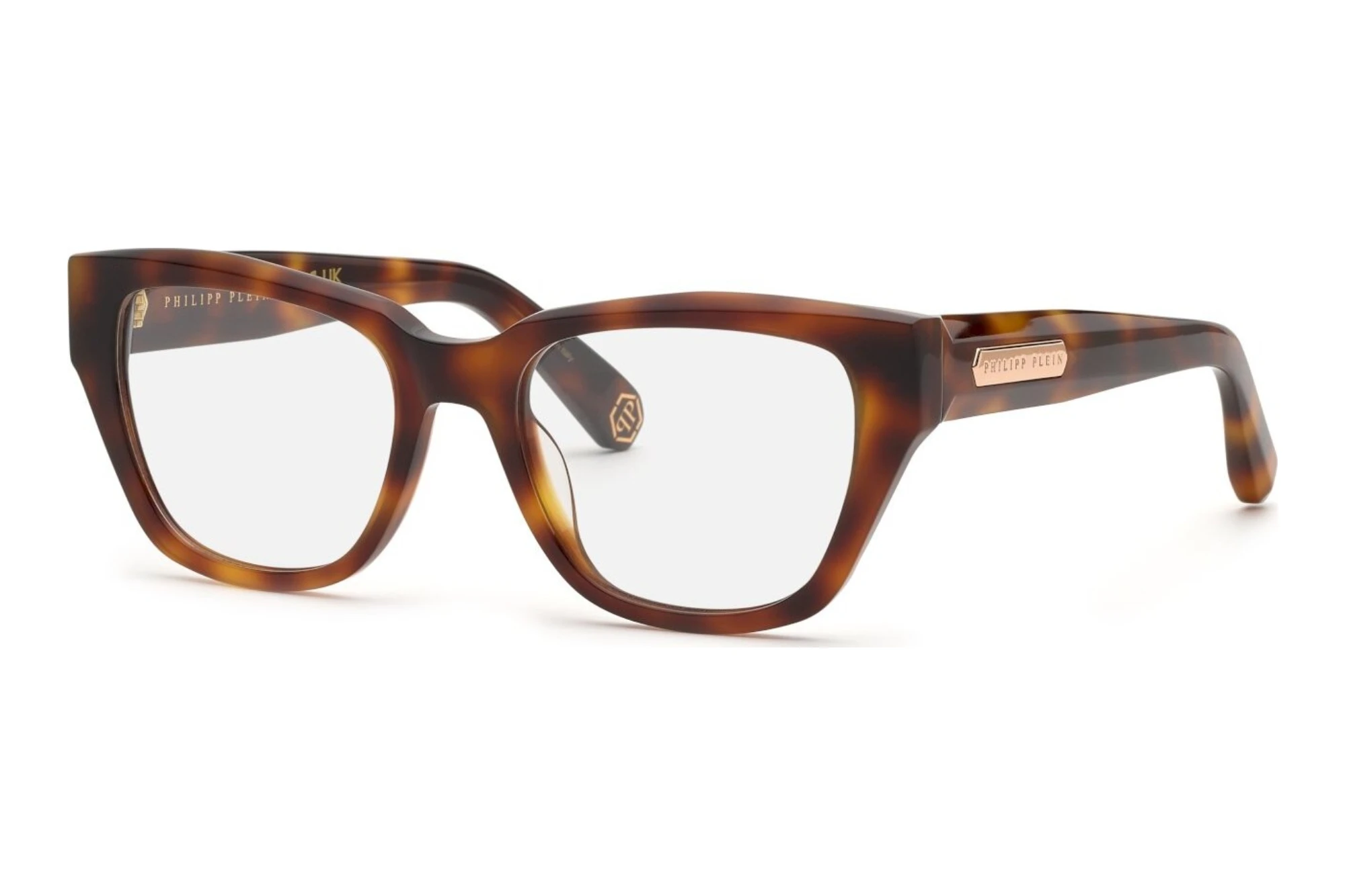 Philipp Plein   VPP218M 0752 SHINY DARK HAVANA