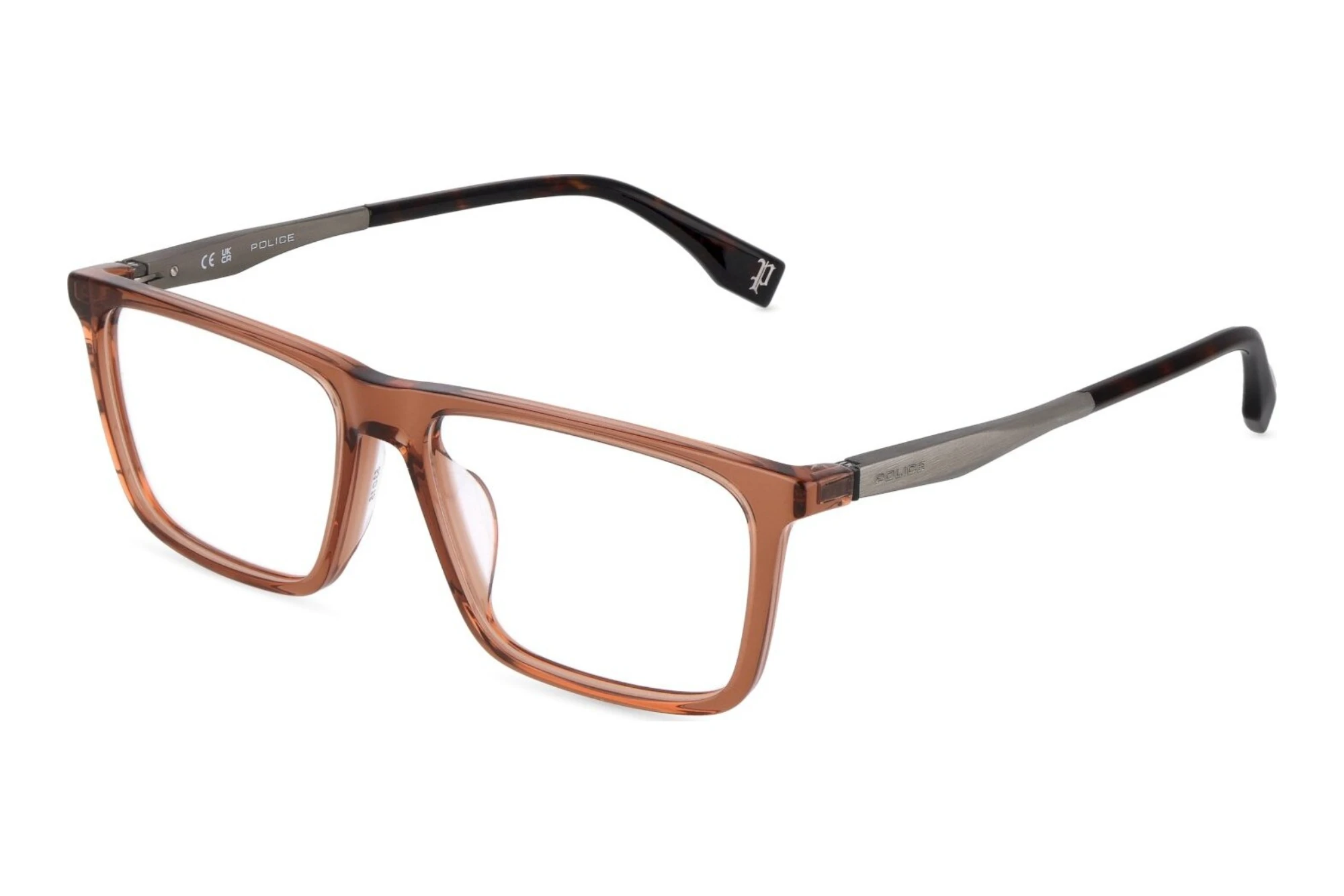 Police   VPLV41 06ME SHINY TRANSP.BROWN