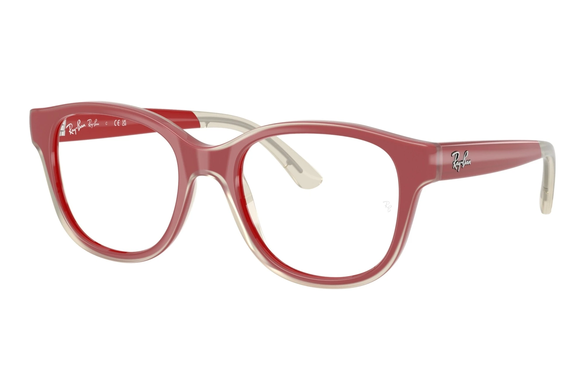 Ray-Ban Kids   RY1950 7204 Red On Transparent