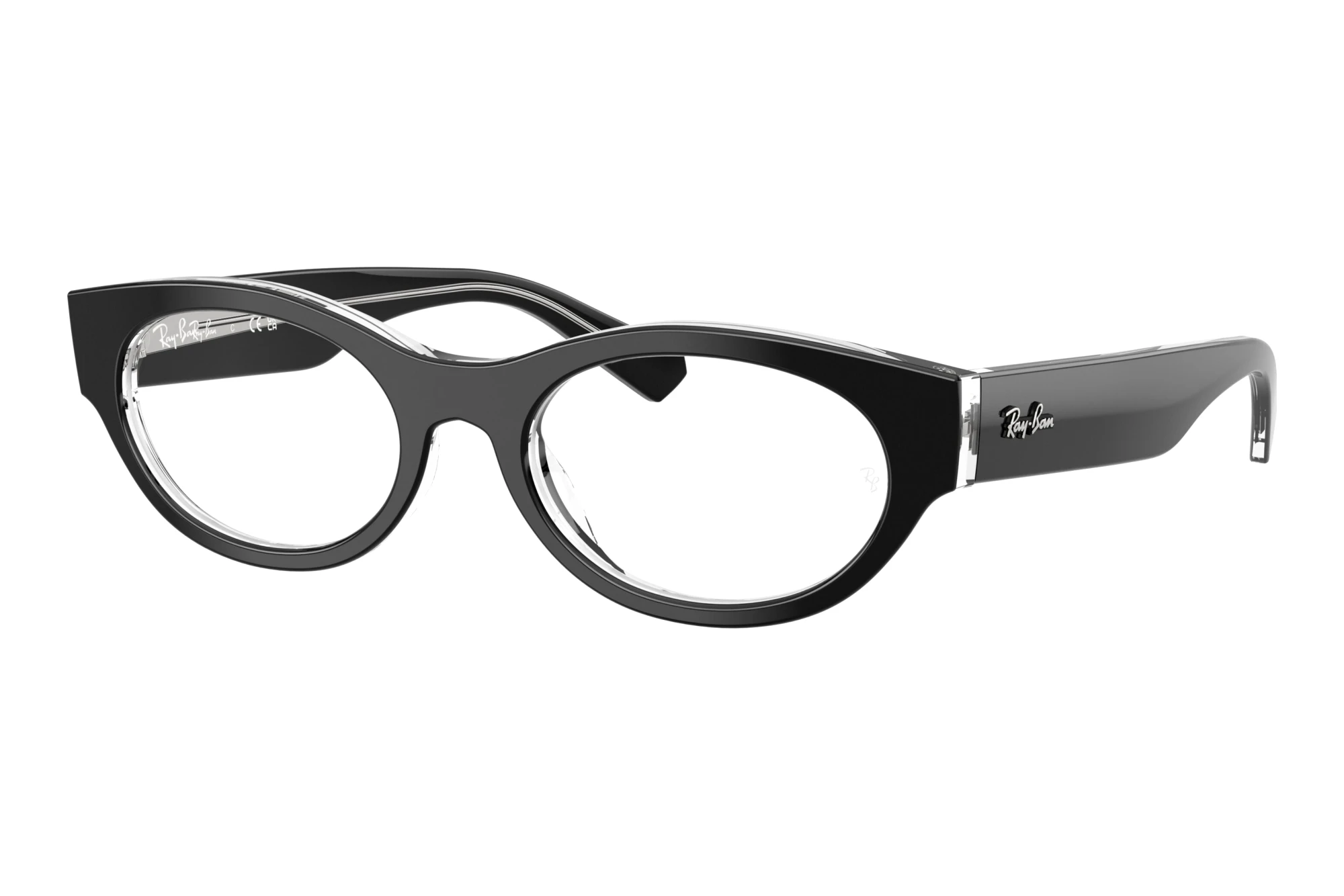 Ray-Ban   RX5447 2034 Black On Transparent