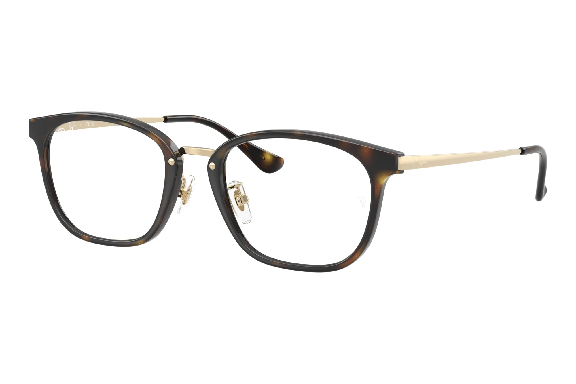 Ray-Ban   RX7247D 8472 Havana On Pale Gold
