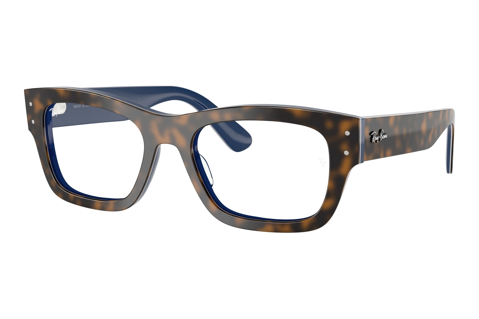 Ray-Ban   RX7683V 8391 Havana Grey On Gradient Blu
