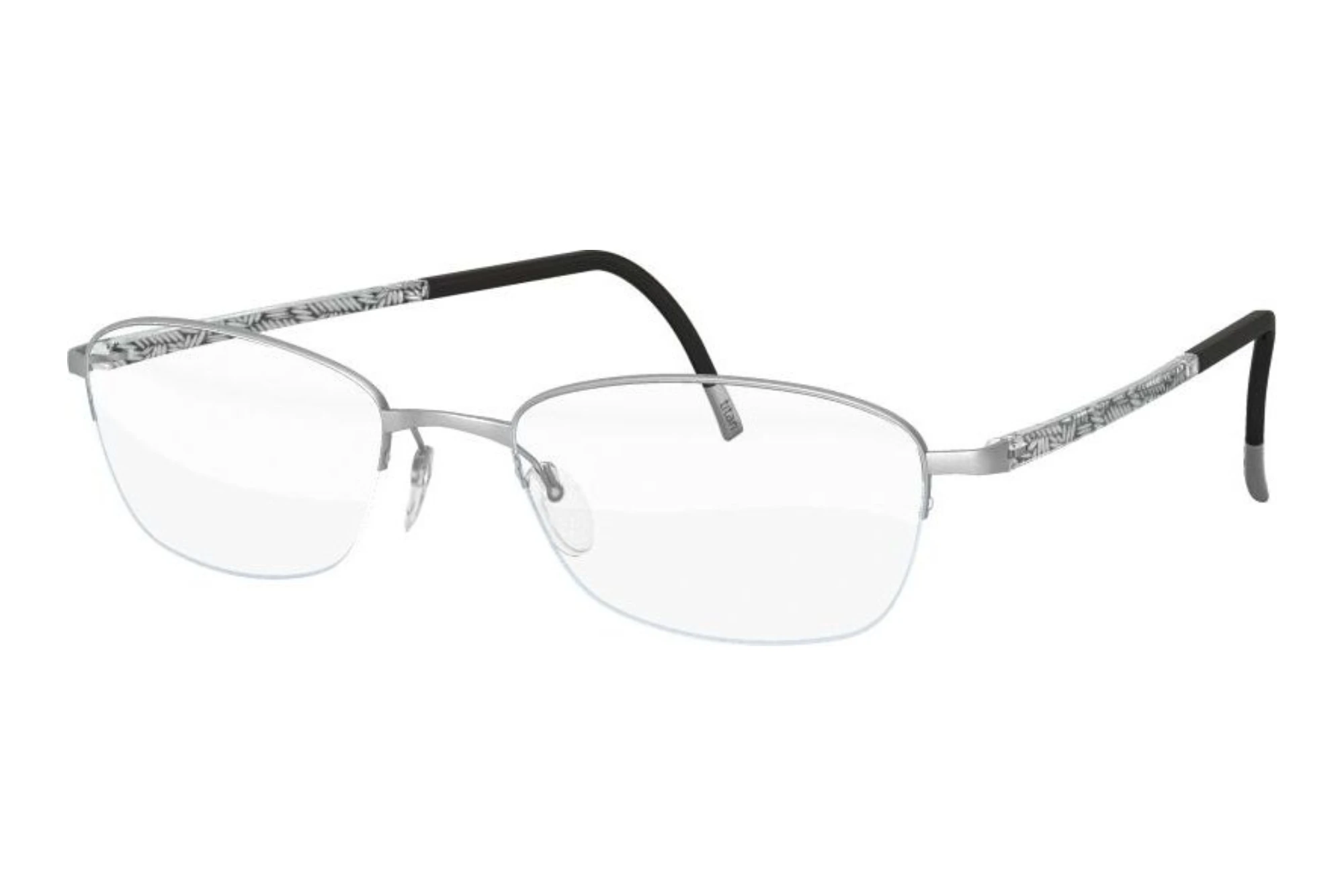 Silhouette   4453 6050 Silver / Crystal-Grey