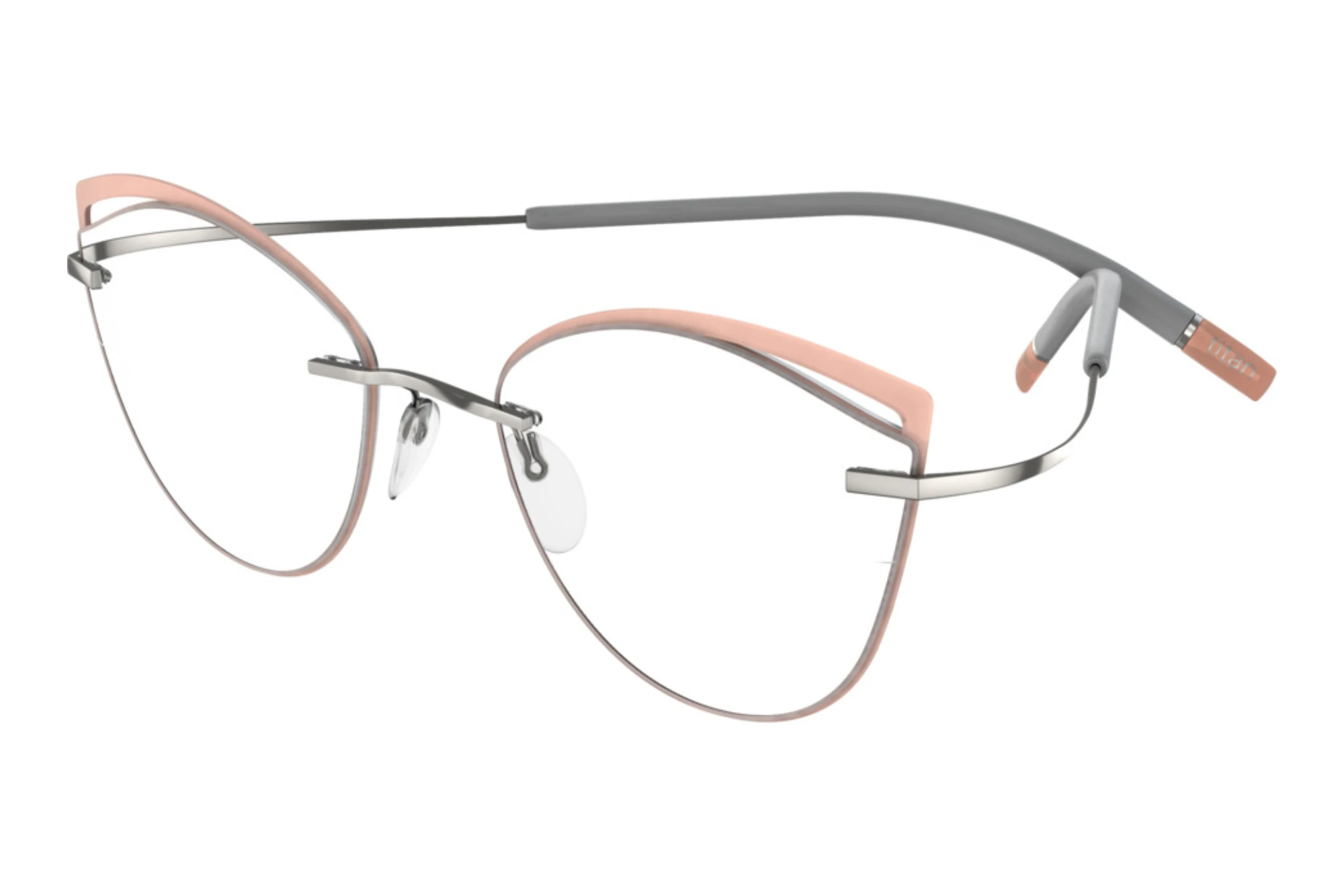 Silhouette   5518-FU 7012 Cool Grey / Salmon