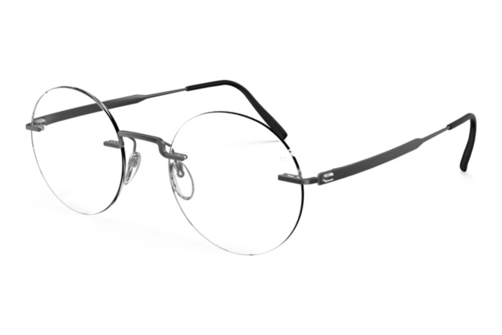 Silhouette   5586-CK 6561 Plain Ruthenium