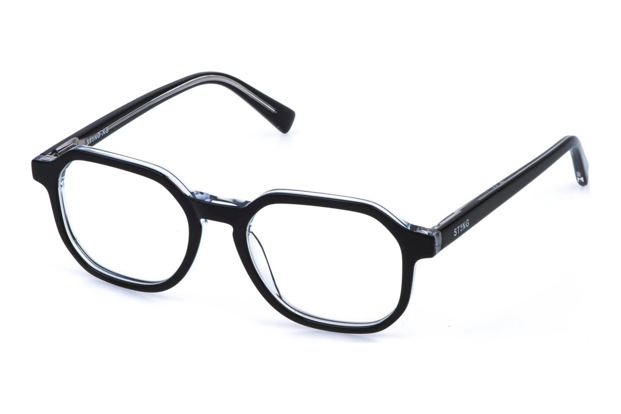 Sting   VSJ768 09W1 SHINY BLACK TOP+CRYSTAL