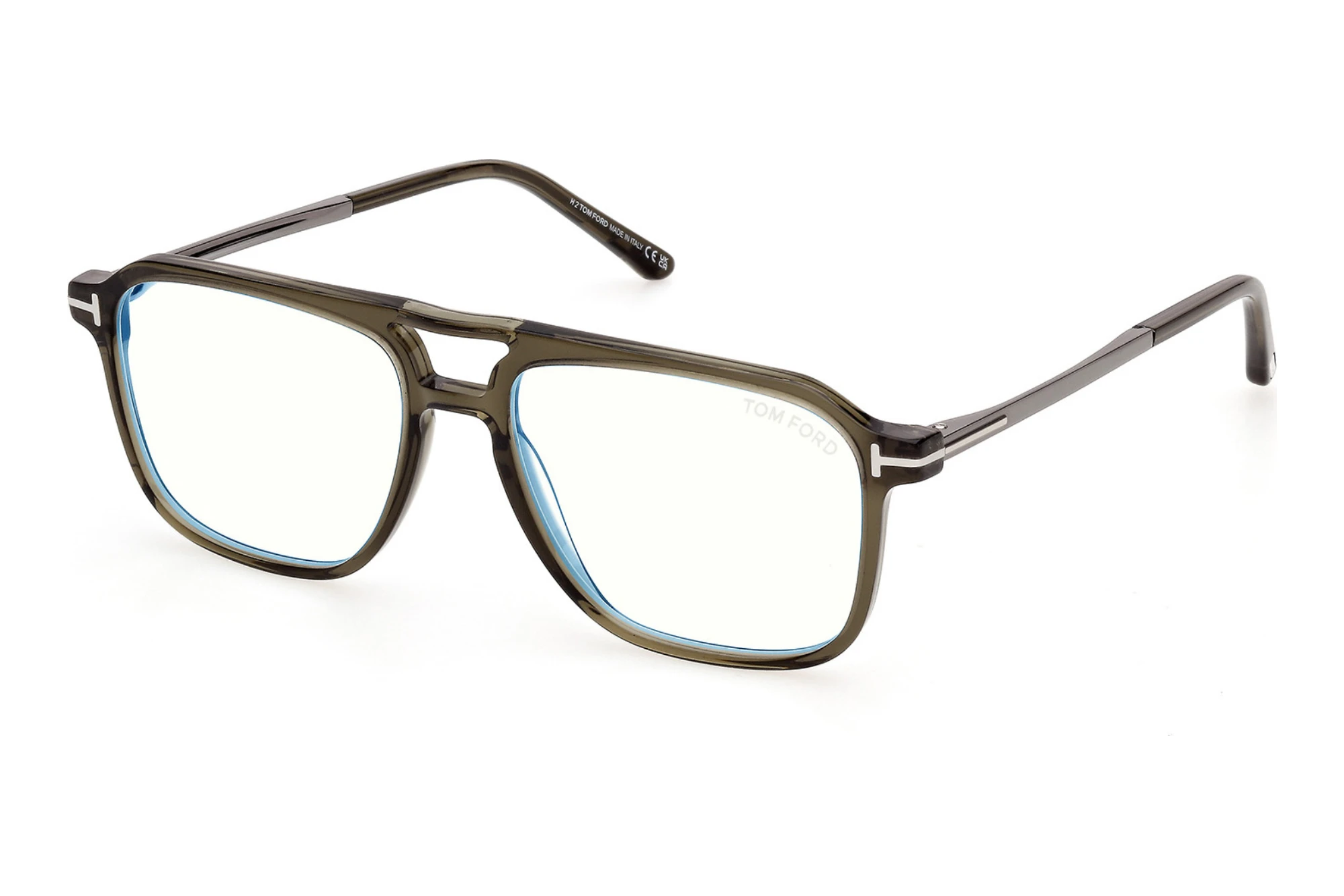 Tom Ford   FT6183-B 096 Glänzend Dunkelgrün