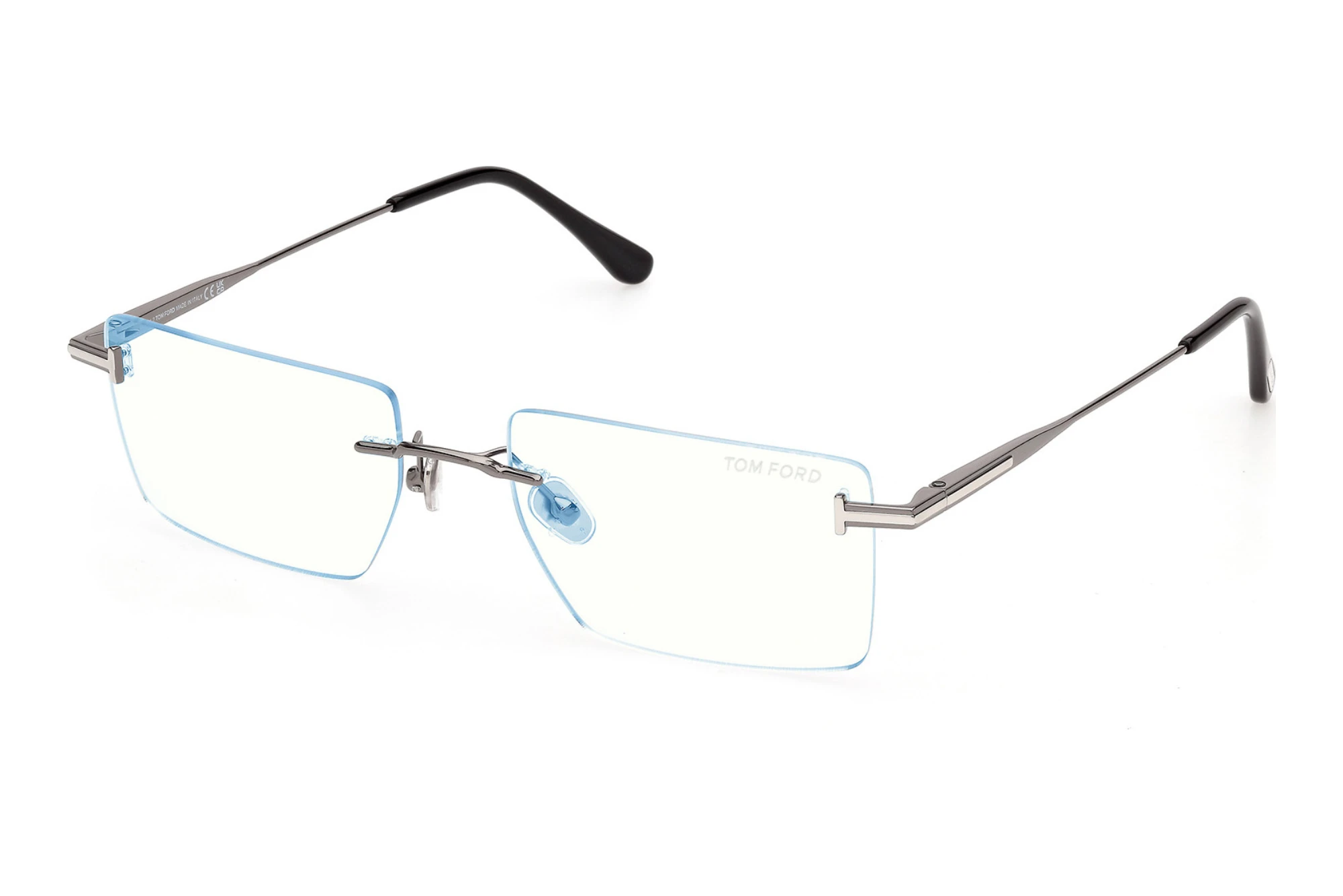 Tom Ford   FT6197-B 008 Glänzend Gunmetal