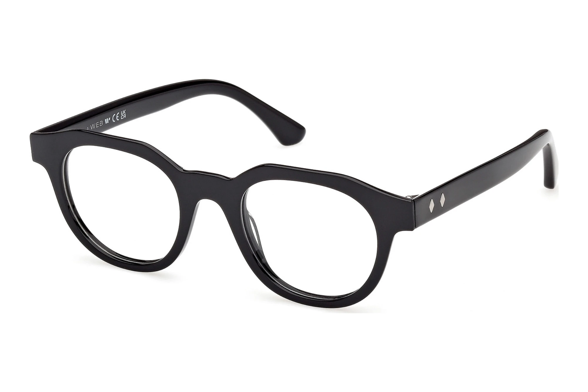 Web Eyewear   WE5461 001 Glänzend Schwarz