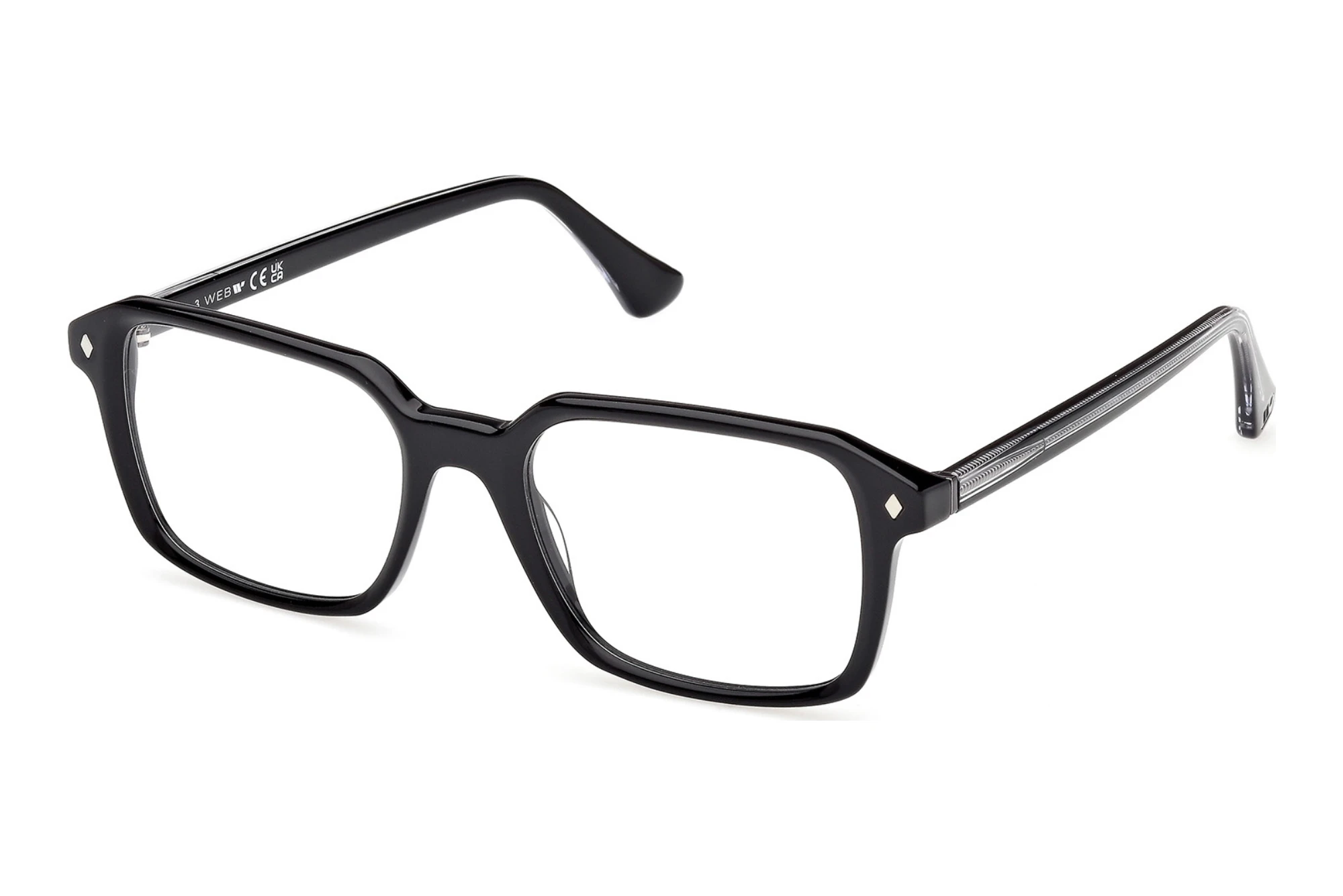 Web Eyewear   WE5463 005 Glänzend Schwarz