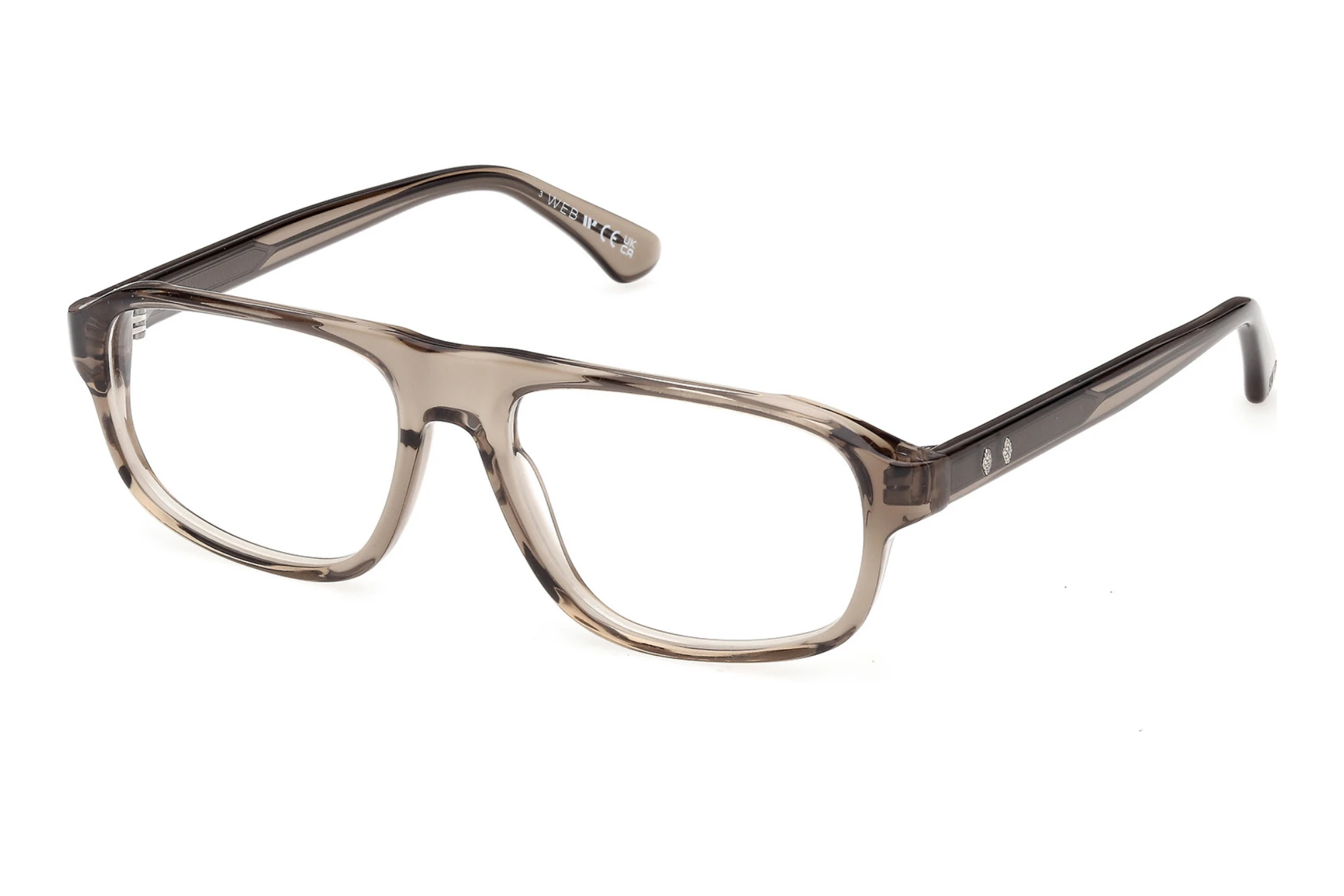 Web Eyewear   WE5470 057 Glänzend Hellbraun