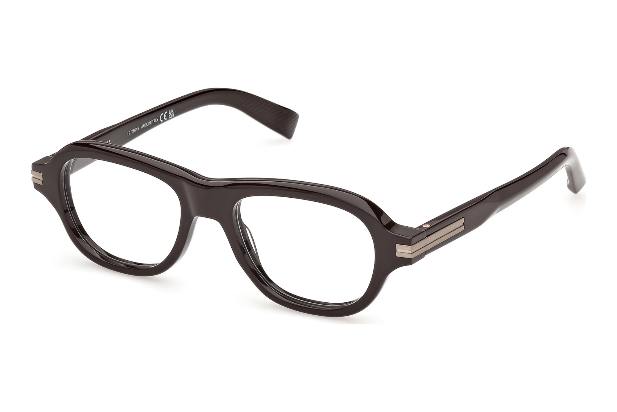 Zegna   EZ5375 048 Glänzend Dunkelbraun