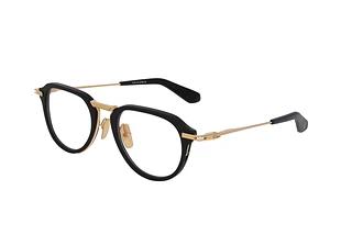 DITA DTX-414 01A MATTE BLACK - YELLOW GOLD