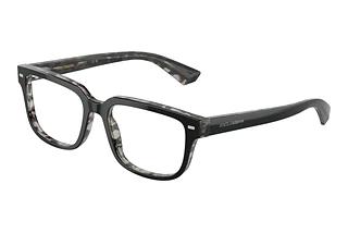 Dolce & Gabbana DG3380 3403 Black On Grey Havana