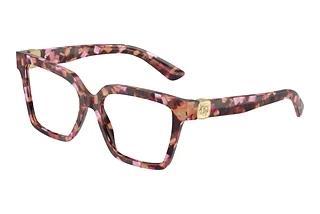 Dolce & Gabbana DG3395 3440 Havana Pink Pearl