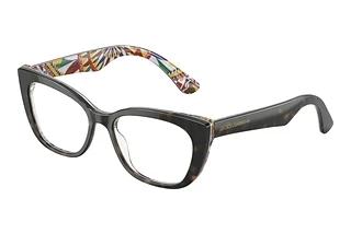 Dolce & Gabbana DX3357 3217 Havana On White Barrow