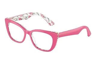 Dolce & Gabbana DX3357 3408 Pink On Pink Flowers