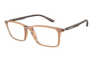 Emporio Armani EA3237 6110 Shiny Transparent Brown