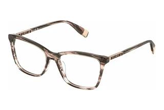 Furla VFU874 0VBL STRIPED BROWN/PINK